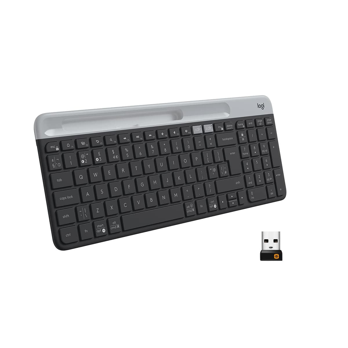 Logitech K580 Slim Multi-Device Wireless Keyboard Graphite