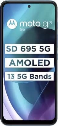 Motorola G71 5G 6GB RAM 128GB Arctic Blue