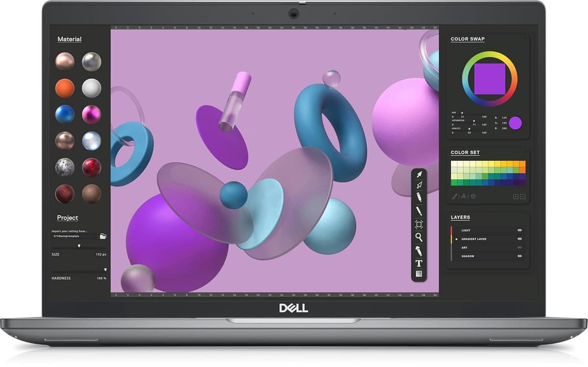 Dell Precision 3480 Workstation Intel Core i7-1370P 14" FHD(1920 x 1080) LCD 400 nits 64GB DDR5 RAM, 2TB SSD, NVIDIA RTX A500 4GB Windows 11 Pro