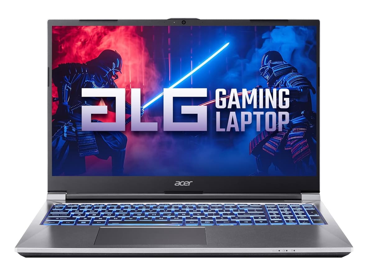 Acer ALG 13th Gen Intel Core i7 Processor,Office 2024 + M365 Basic, NVIDIA GeForce RTX3050-6GB -DDR6, 16GB DDR4/512GB SSD, 39.62cm(15.6") FHD 144Hz Display,Win11Home/Wifi 6 AL15G-53, Gaming Laptop
