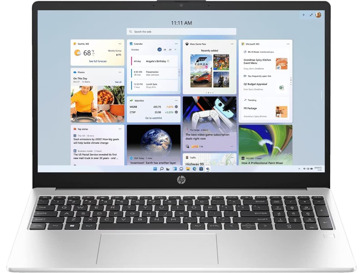 HP 255R G10 AMD Ryzen 5 7535U - (8 GB/512 GB SSD) Thin and Light Laptop (15.6 inch, Matt Silver, 1.45 kg)