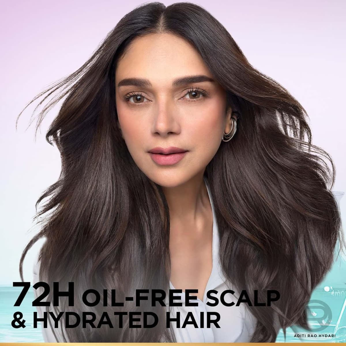 L’Oréal Paris Hyaluron Pure 72H Purifying Shampoo, For oily scalp & dry hair with salicylic and hyaluronic acid, 800 ml
