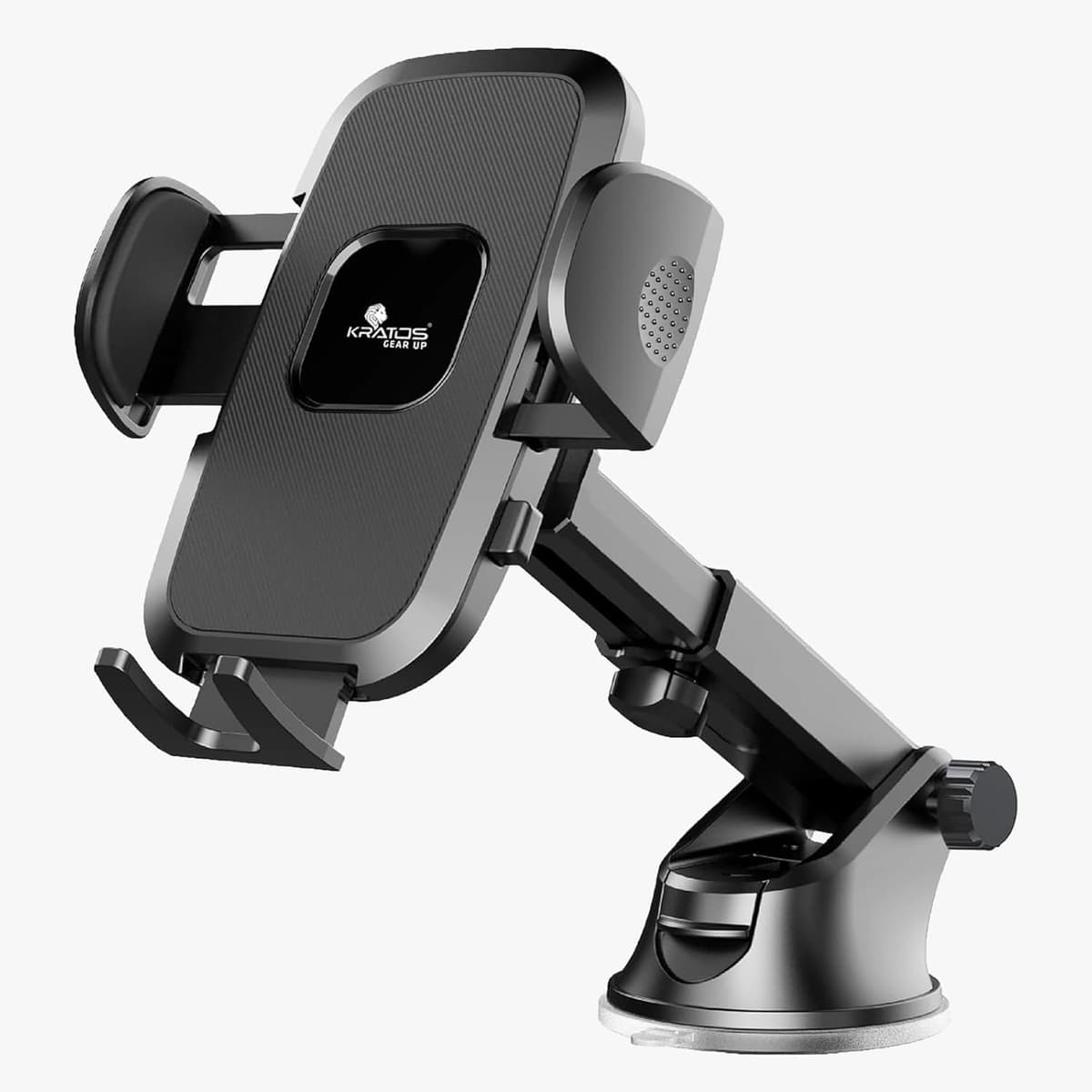 Kratos Grip X3 Premium Car Mobile Holder With Back Button Unlocking