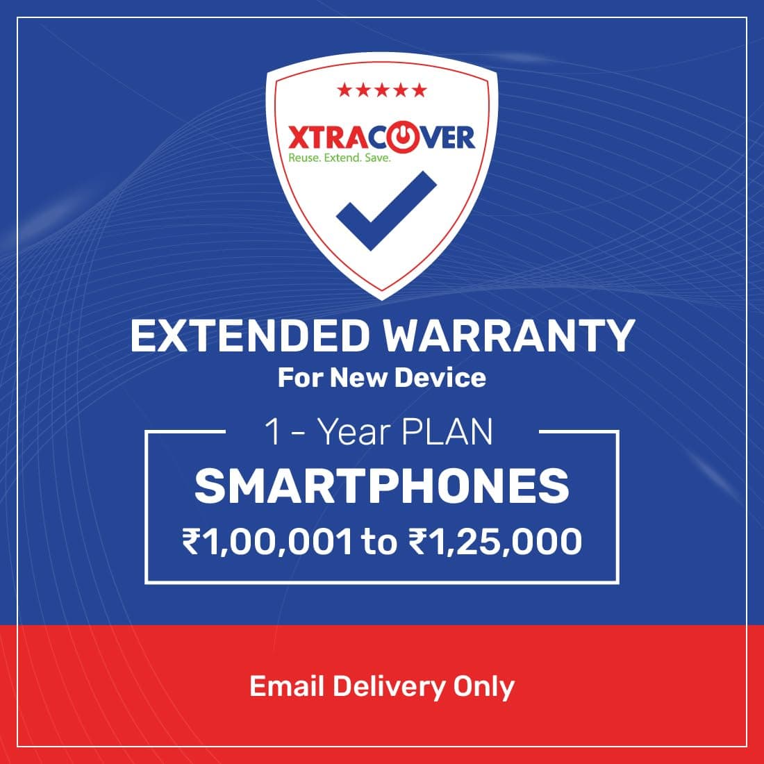 Xtracover 1 Year Extended Warranty for Smartphone