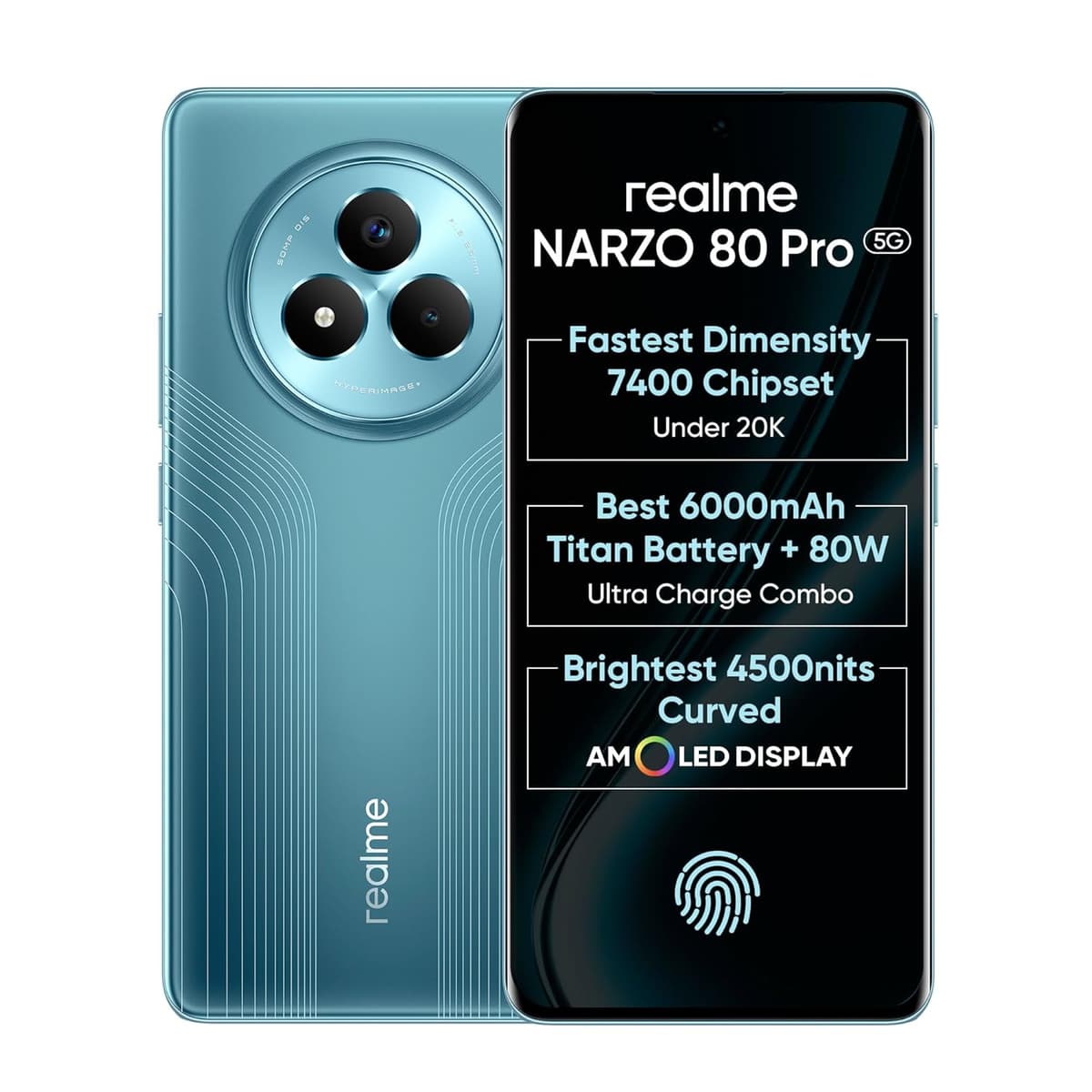 Realme Narzo 80 Pro 5G 8GB 256GB Racing Green