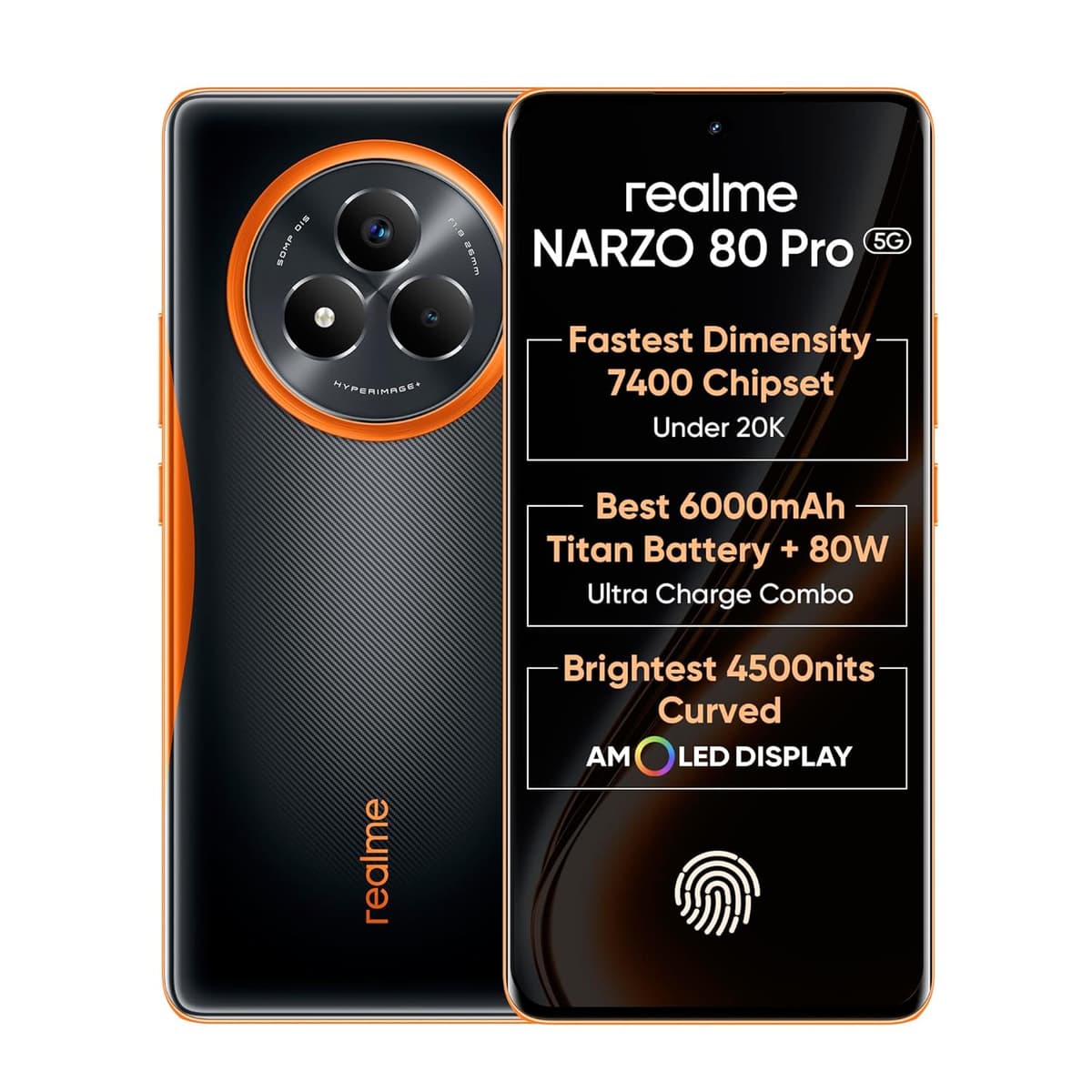Realme Narzo 80 Pro 5G 8GB 256GB Nitro Orange