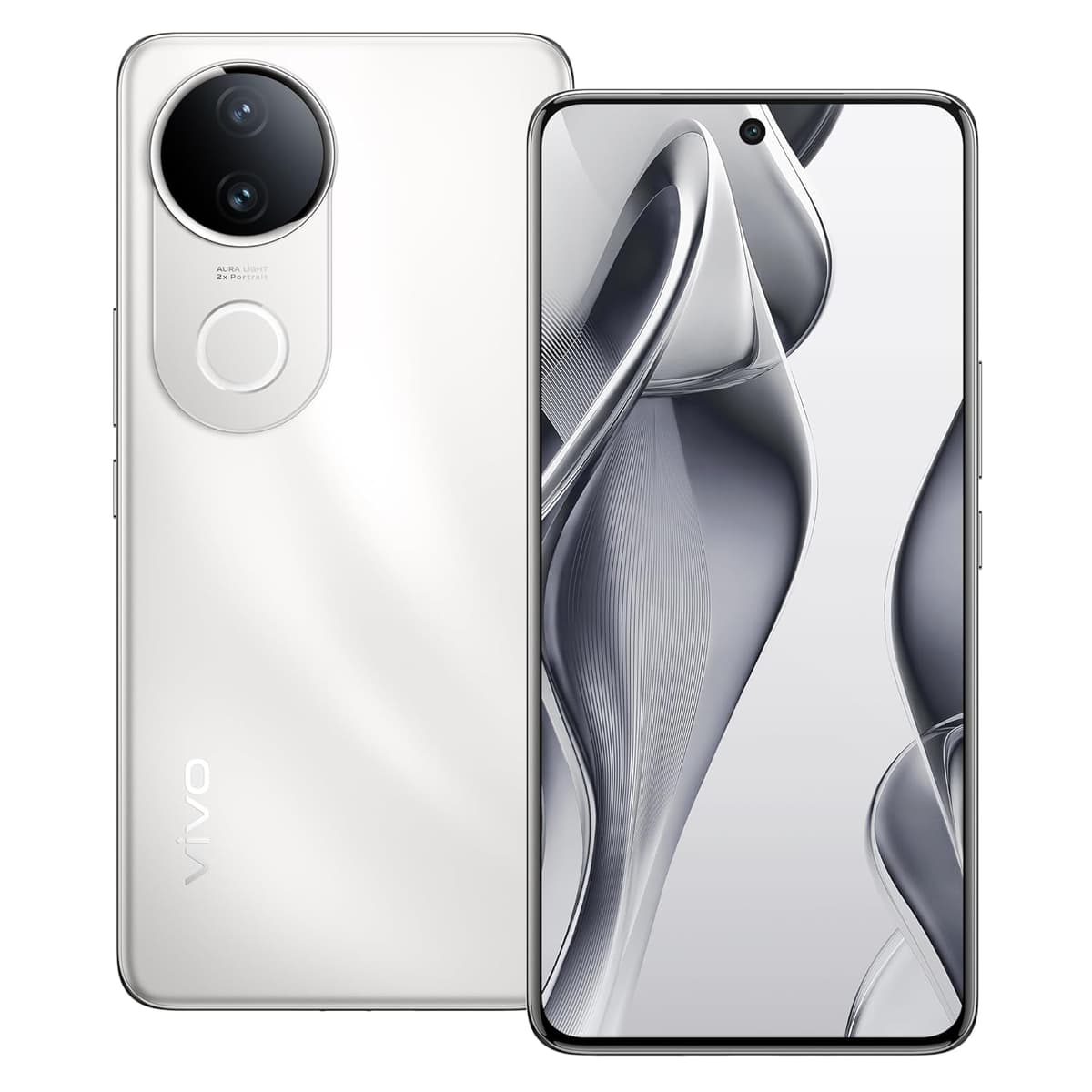 vivo V50e 5G (Pearl White, 8GB RAM, 128GB Storage) with No Cost EMI/Additional Exchange Offers