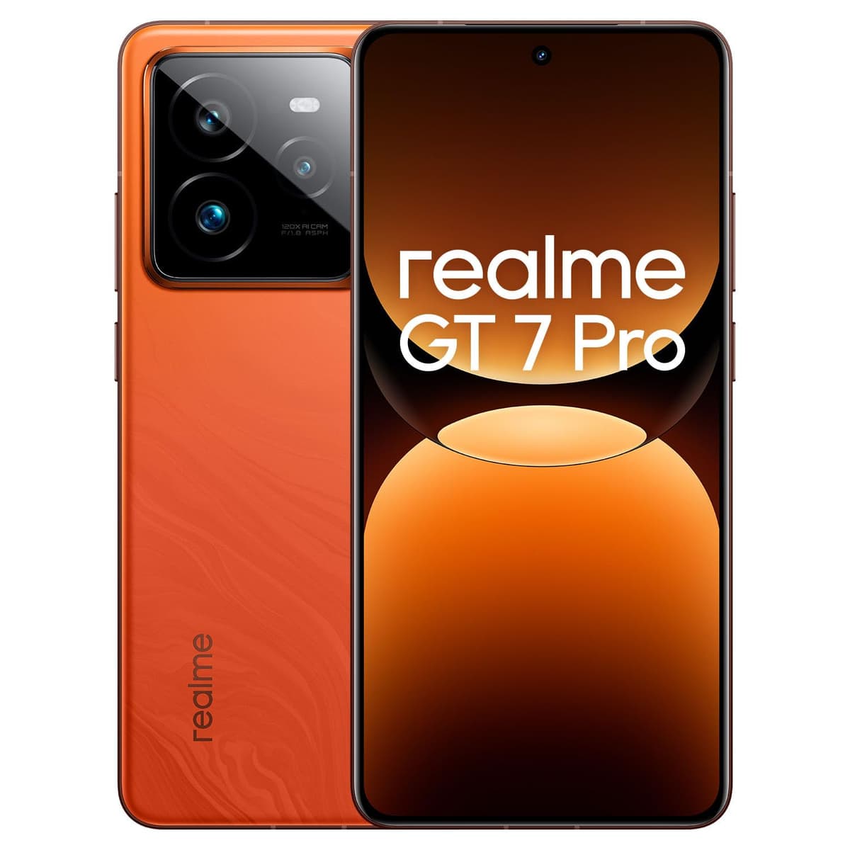 Realme GT 7 Pro 5G Smartphone Mars Orange 16GB 512GB