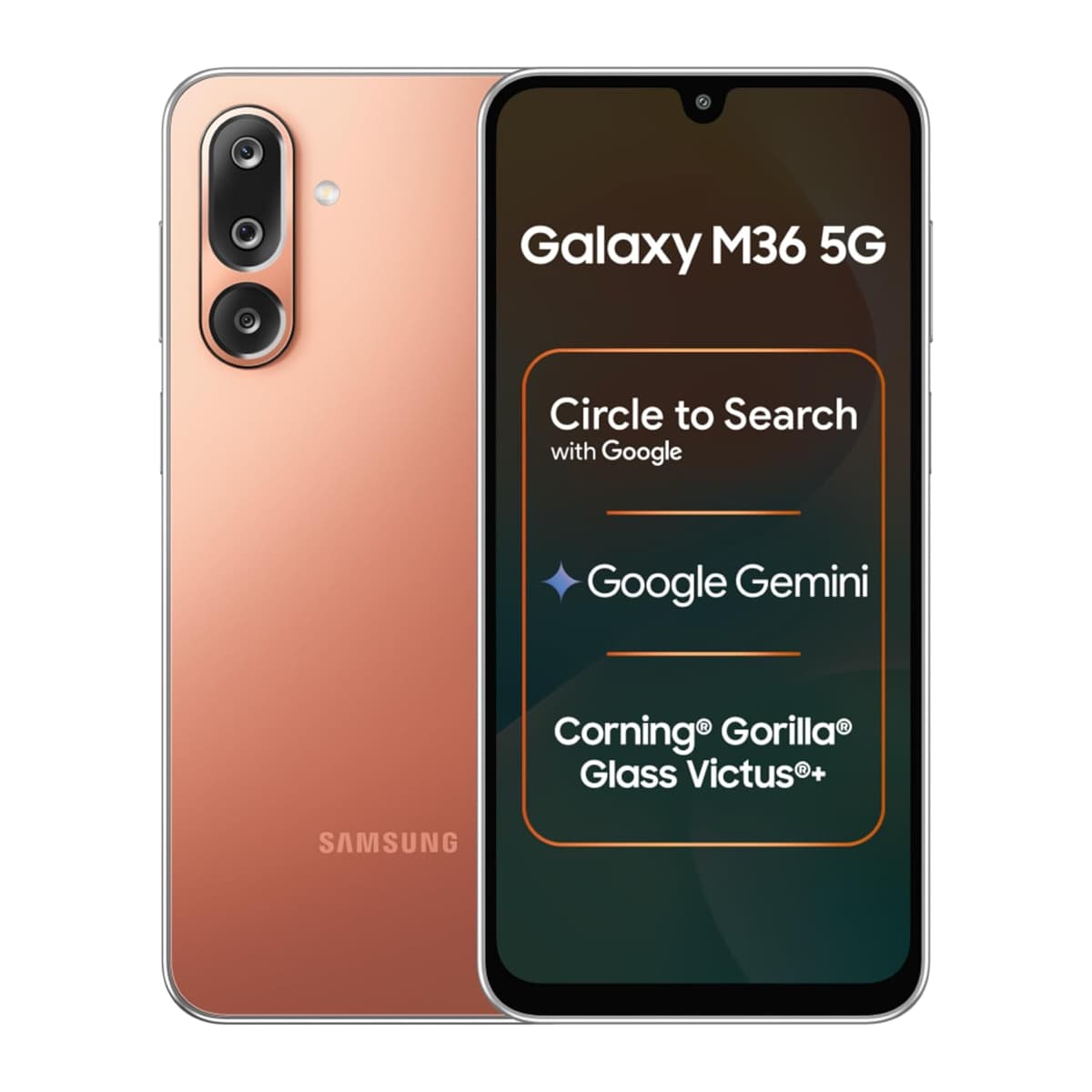 Samsung Galaxy M36 5G 128GB Orange Haze