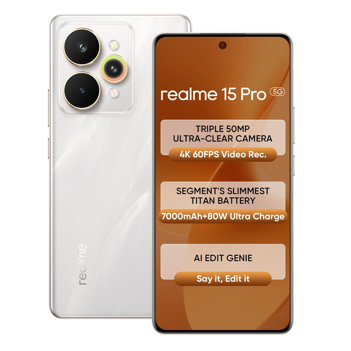 Realme 15 Pro 5G 8GB 128GB Silver