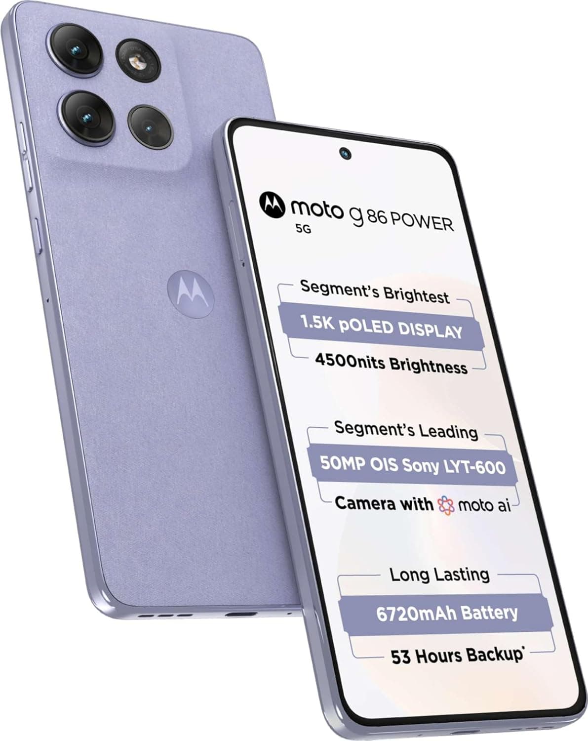 Motorola G86 Power 128GB Cosmic Sky