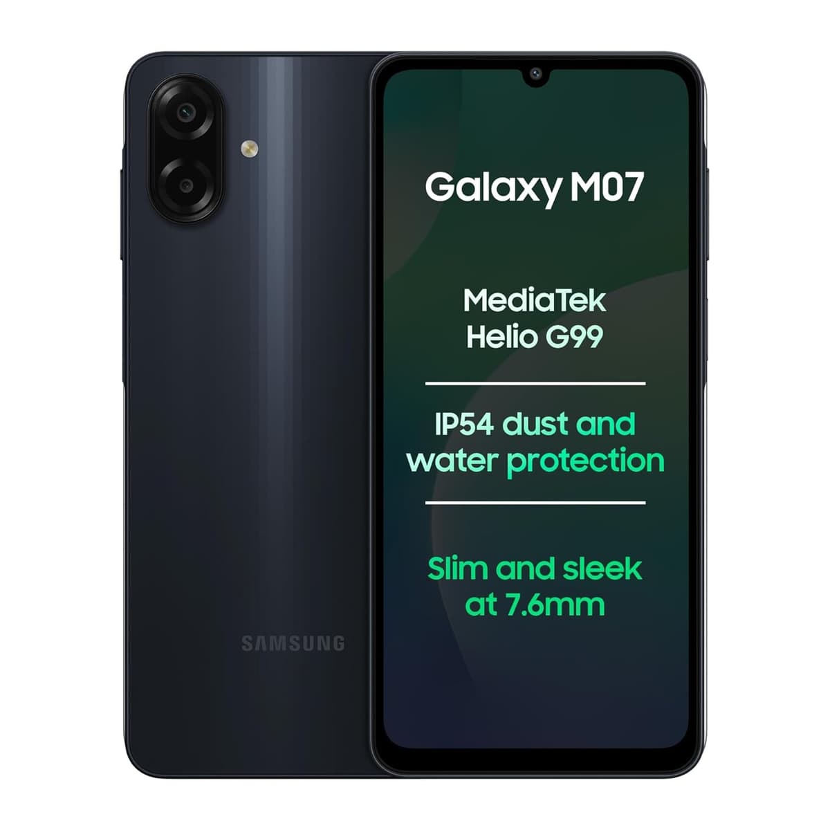 Samsung Galaxy M07 64GB Black