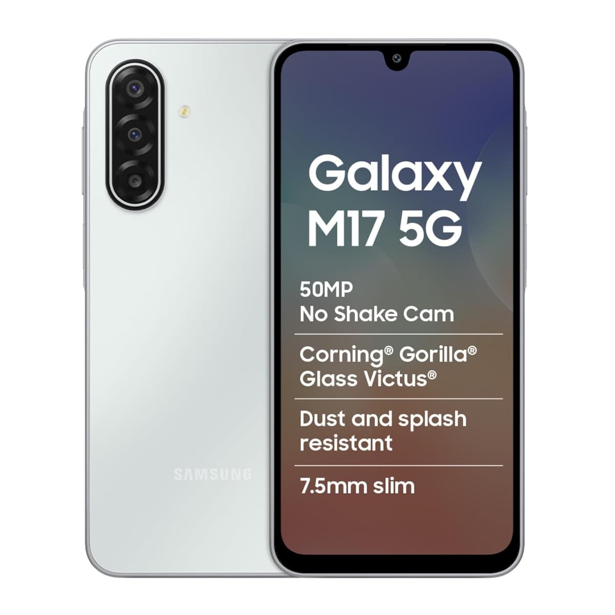 Samsung Galaxy M17 5G Moonlight Silver 128GB