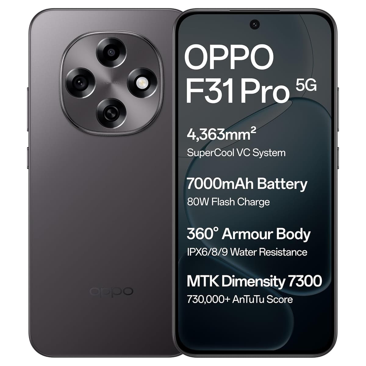 Oppo F31 Pro 5G 128GB Space Grey