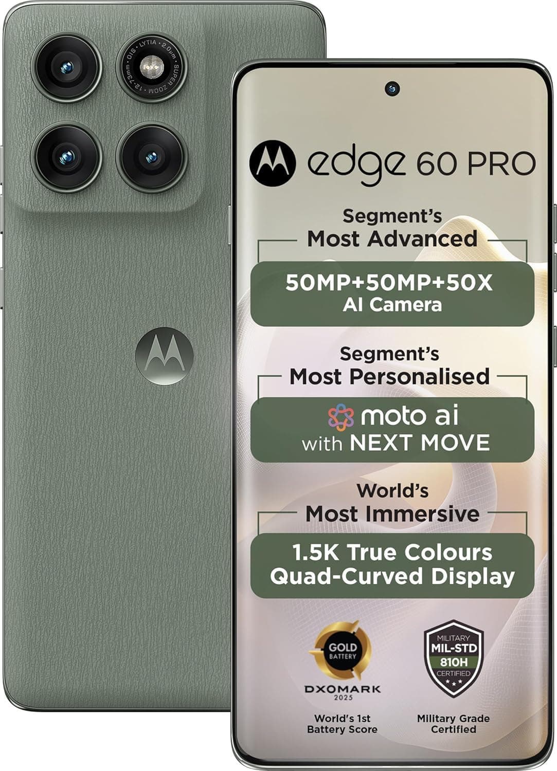 Motorola Edge 60 Pro 8GB 256GB Dazzling Blue