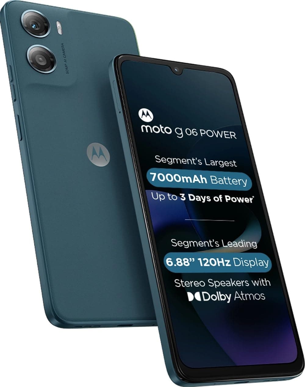 Motorola G06 4GB RAM 64GB Pantone Tapestry 7000mAh Battery