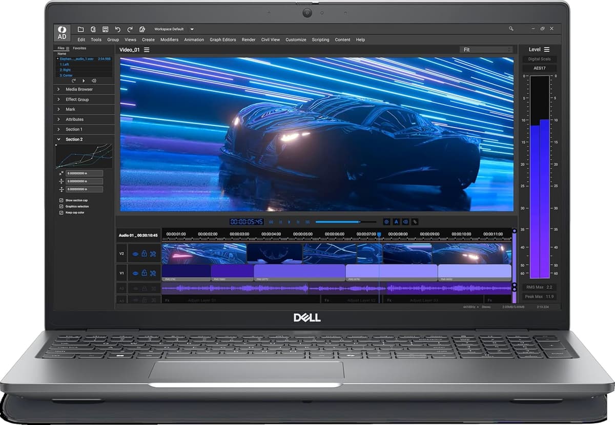Dell Precision 3591 Intel Core Ultra 7-155H vPro/NVIDIA RTX 1000 Ada 6GB GDDR6 / 32GB DDR5 RAM / 1TB SSD/Windows 11 Pro / 15.6” FHD Display/Backlit Keyboard/Wi-Fi 6E / 3 Years NBD Warranty