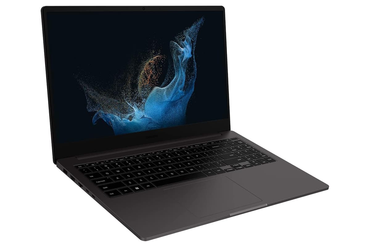 Samsung Galaxy Book2 NP550 Laptop, 39.6cm (15.6") FHD Display, 12th Gen Intel Core i5 / 16GB DDR4 RAM / 512GB SSD/Win-11 Pro/ms-Office / 1.8kg / Graphite, (NP550XED-KA4IN)