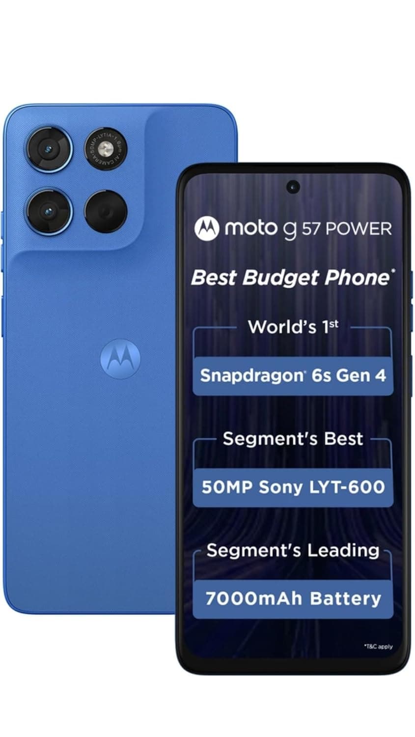Motorola G57 Power 5G 8GB 128GB Pantone Regatta
