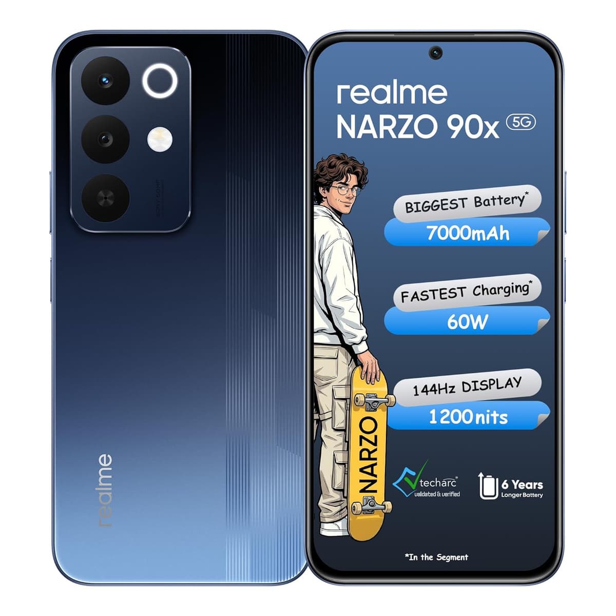 Realme Narzo 90x 5G Nitro Blue 6GB 128GB