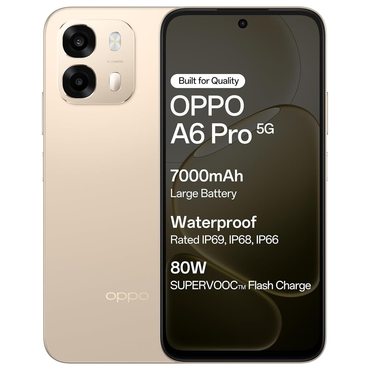 OPPO A6 Pro 5G 256GB 8GB RAM Gold