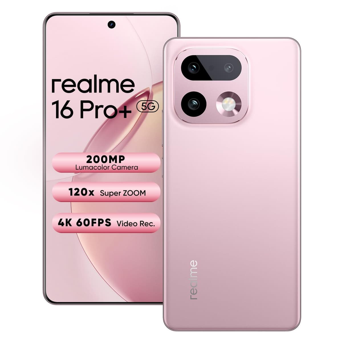 Realme 16 Pro Plus 5G 256GB Pink