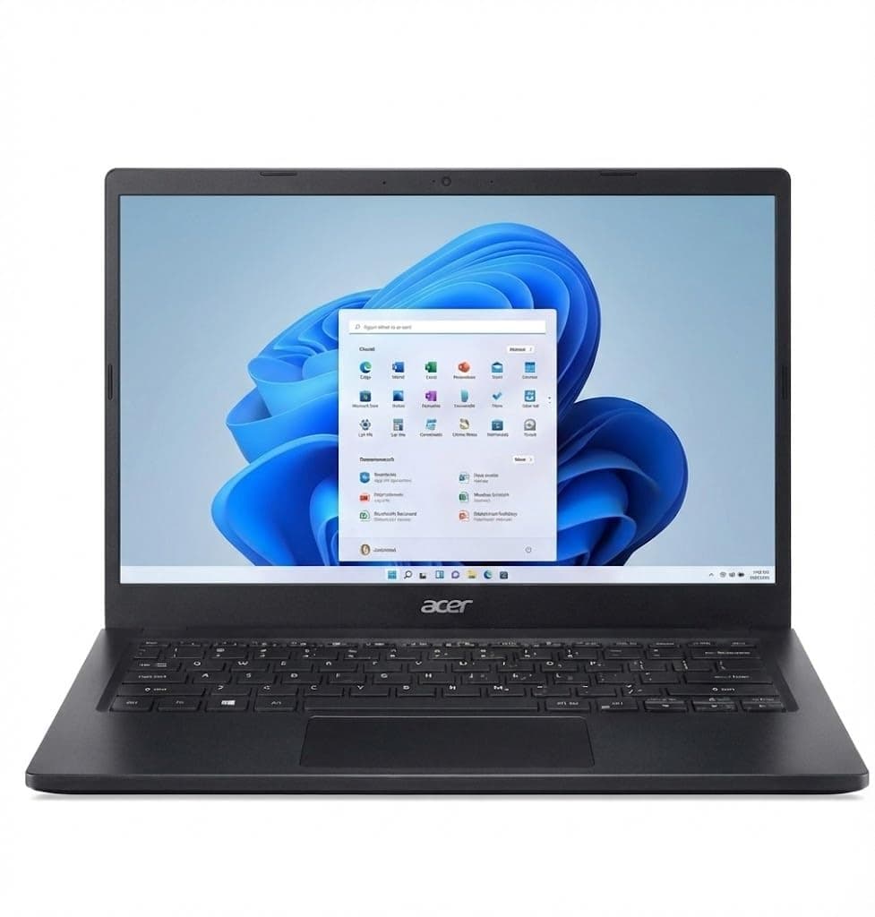 Acer TravelLite Thin Laptop AMD Ryzen 5 7430U (6-Core) |16GB RAM, 512GB SSD | 14" Full HD Anti-Glare Display |Privacy Shutter| Windows 11 | MS Office | Metal Body | 1.34Kg | Black | 1 Year Warranty