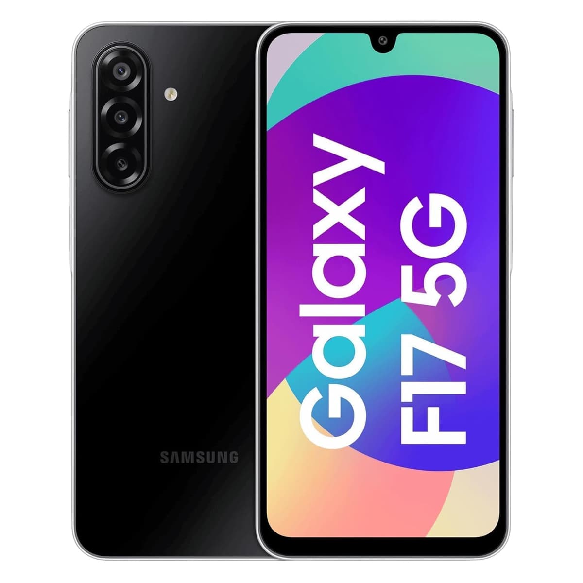 Samsung Galaxy F17 (Neo Black, 4GB RAM, 128GB Storage) | 6.7" FHD+ Super AMOLED Display | Exynos 1330 Processor | 50MP OIS Triple | 13MP Front Camera | 5000mAh | 25W Fast Charging | IP54 Rating