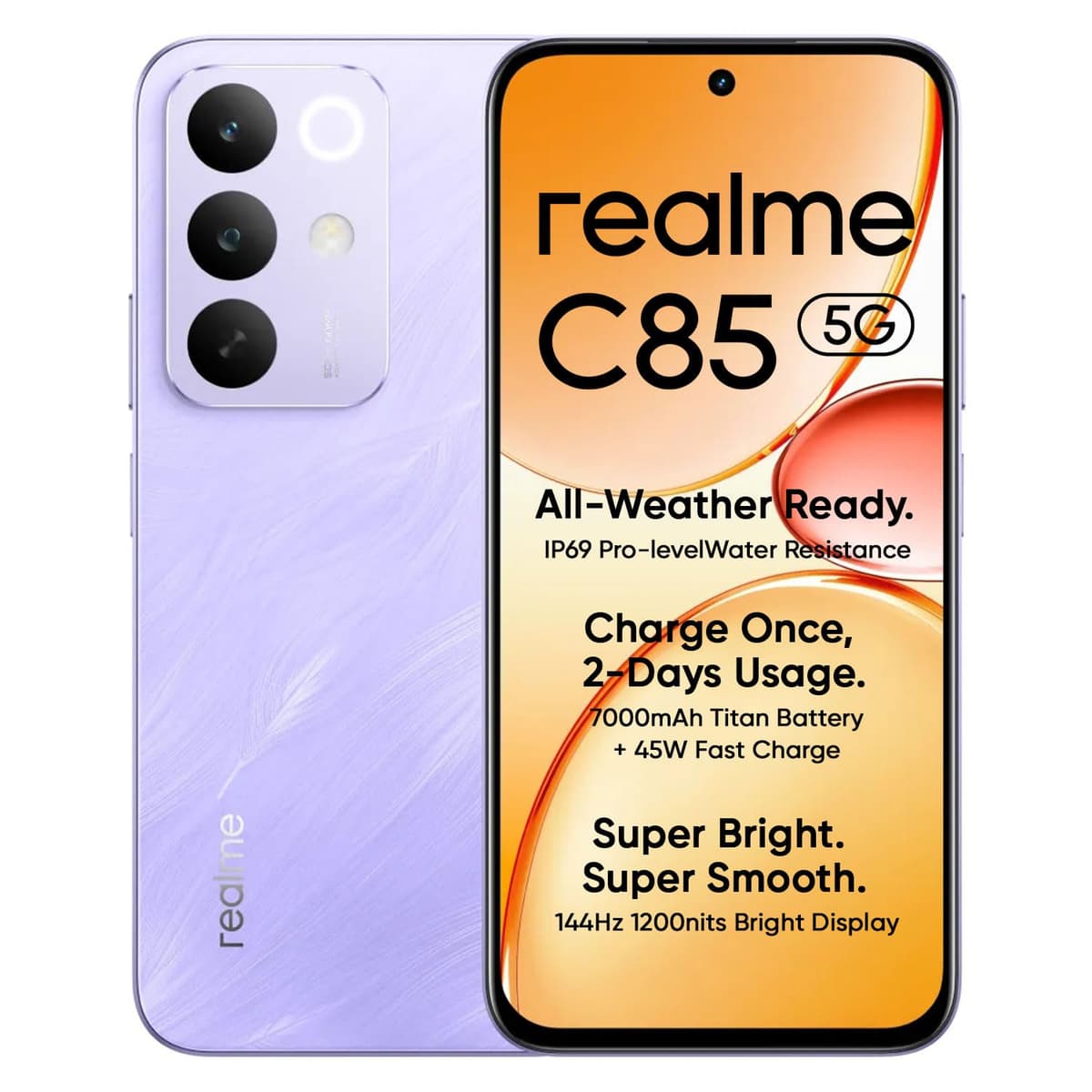 Realme C85 5G 128GB Parrot Purple