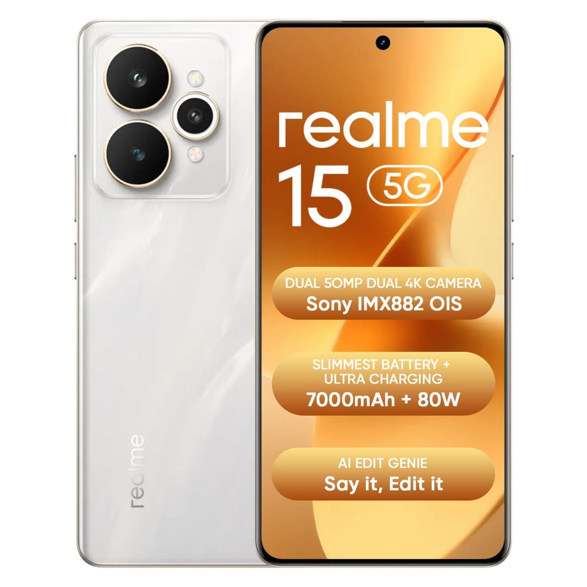 Realme 15 5G 128GB Silver