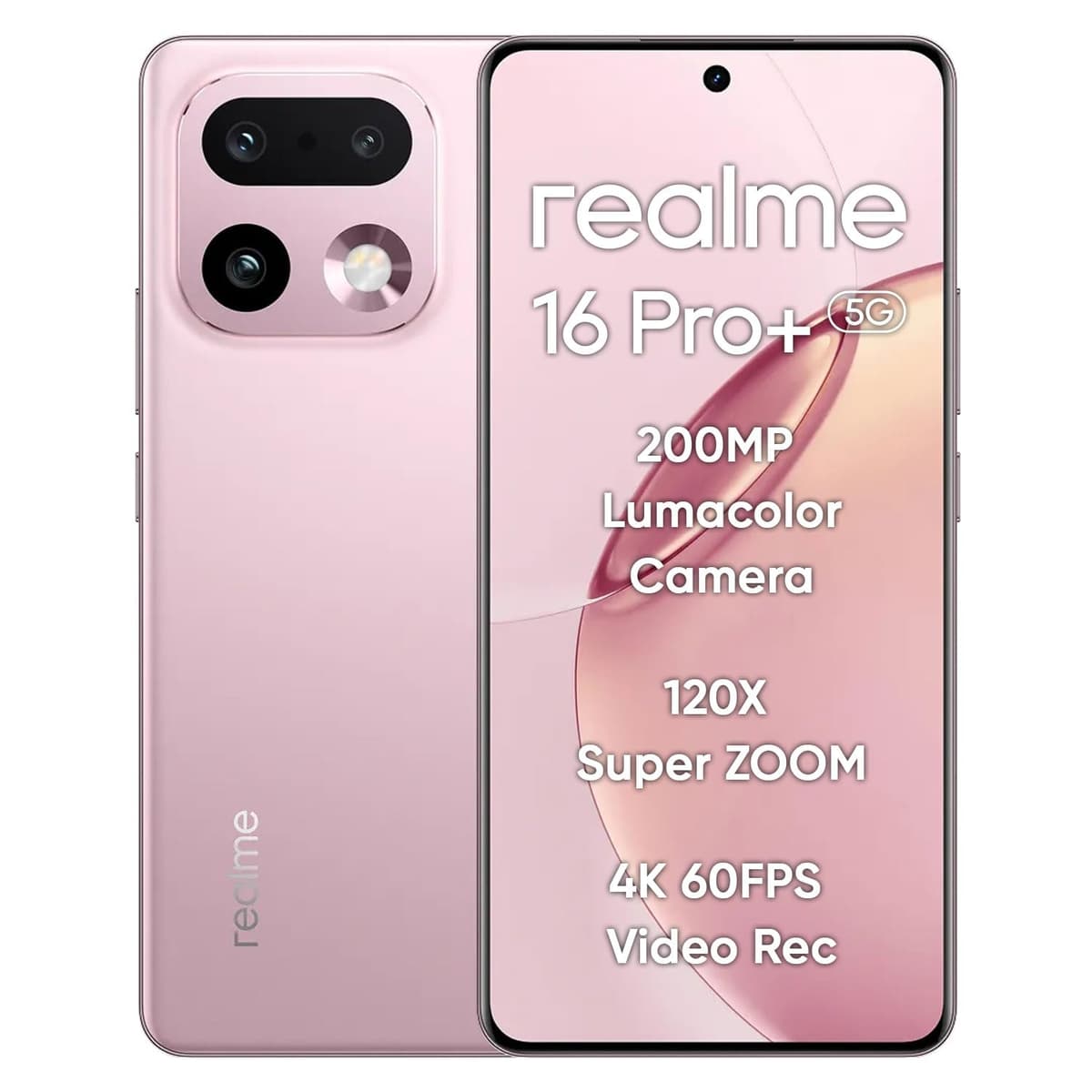 Realme 16 Pro+ 5G 256GB Orchid Pink