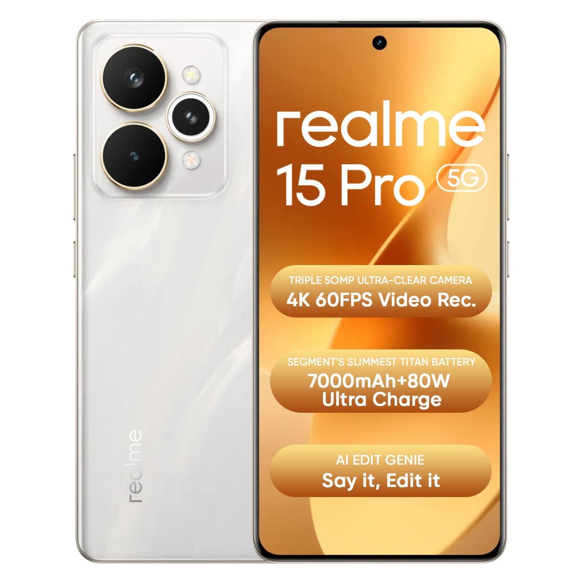 Realme 15 Pro 5G 128GB Silver