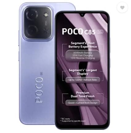 Poco C85 5G Mystic Purple 6GB RAM 128GB