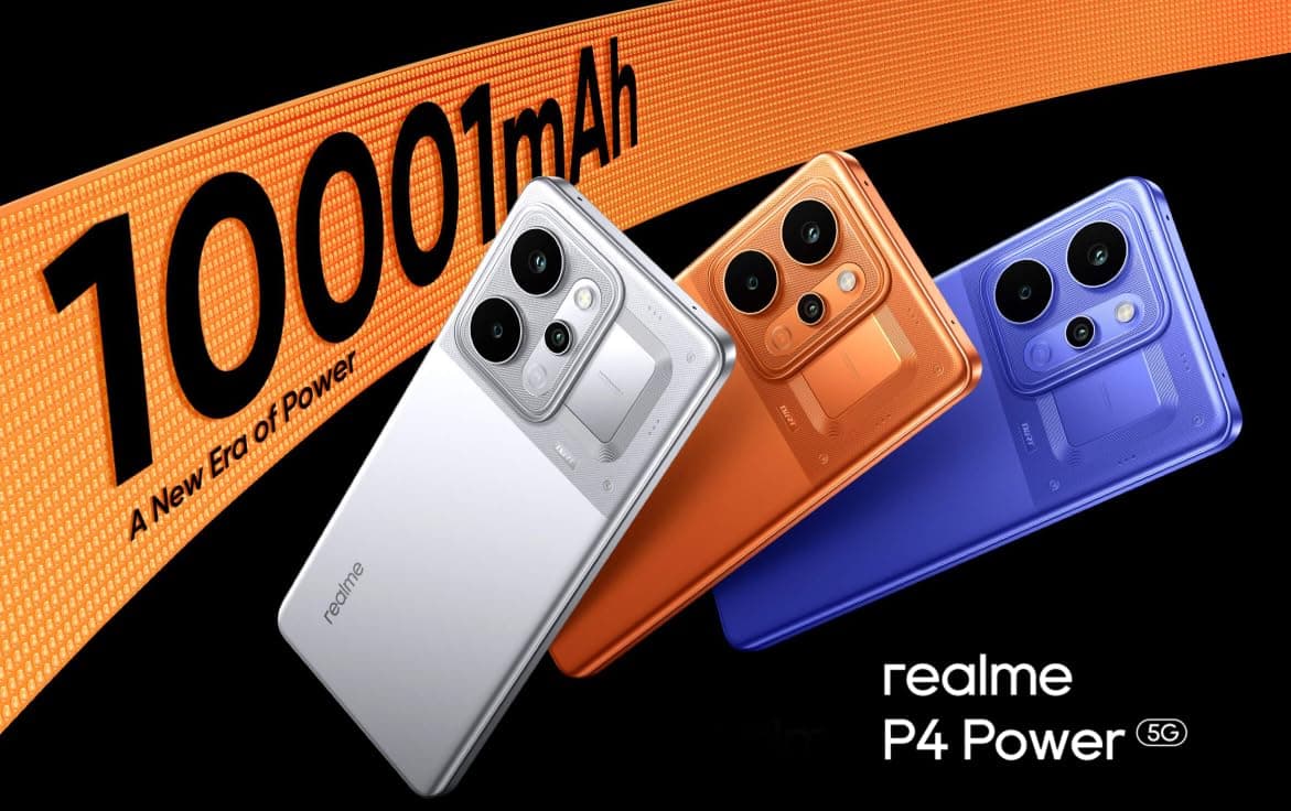 Realme P4 Power 5G 128GB TransSilver 8GB RAM