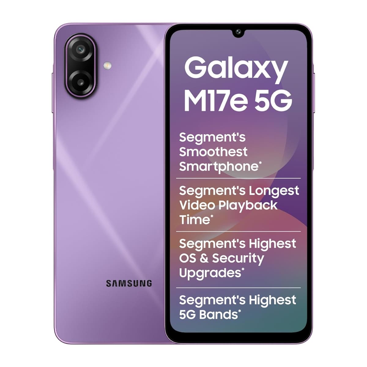 Samsung Galaxy M17e 5G 128GB Vibe Violet 6GB RAM