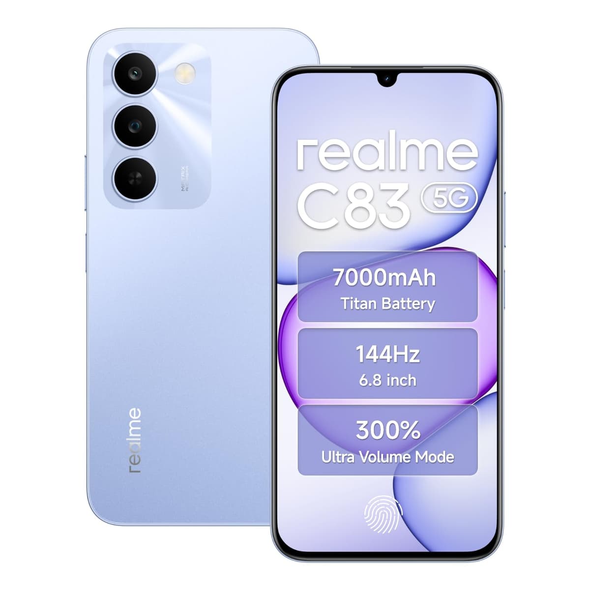 Realme C83 5G 6GB 128GB WiFi Purple Smartphone