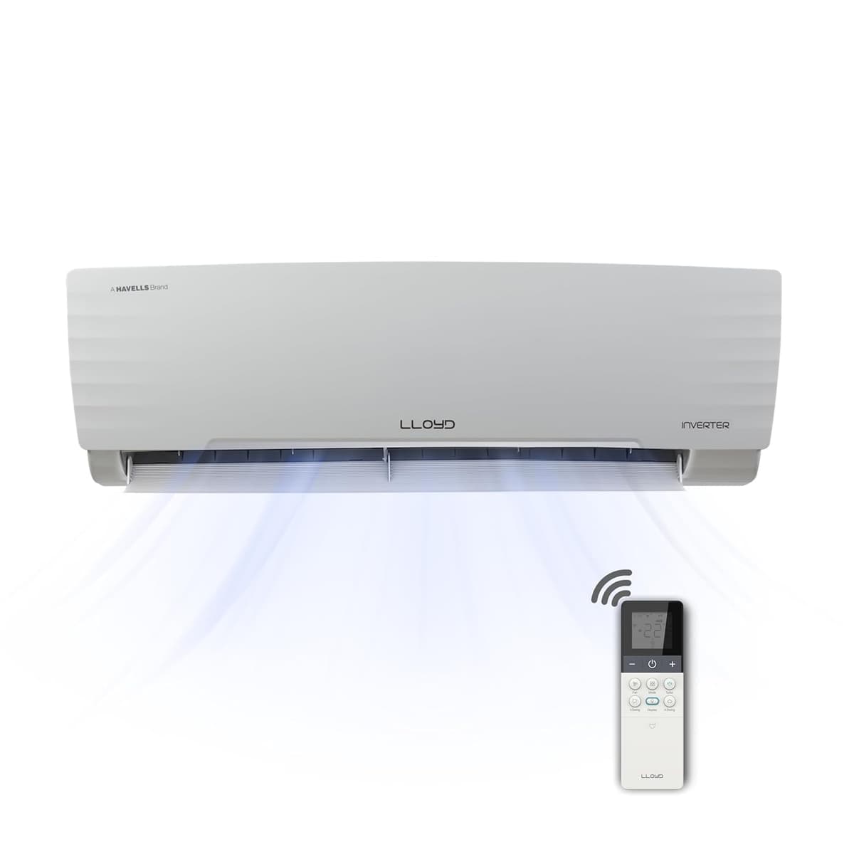 Lloyd 1 Ton 5 Star Inverter Split AC, 2026 New Star Rated (6 in 1 Convertible, Cools Up To 54°C, DG Mode, Ice Clean, Smart 4 Way Swing, Turbo Cool, Installation Check, White, GLS12I5GGGGR)