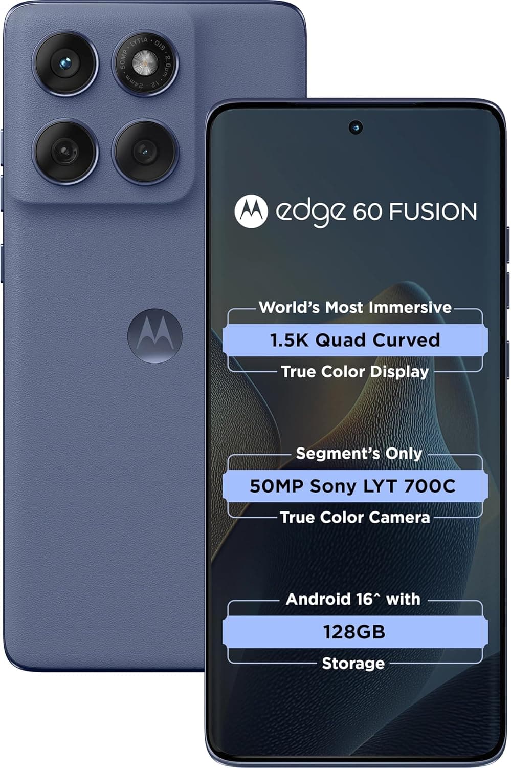 Motorola Edge 60 Fusion 5G 8GB RAM 128GB PANTONE Slipstream