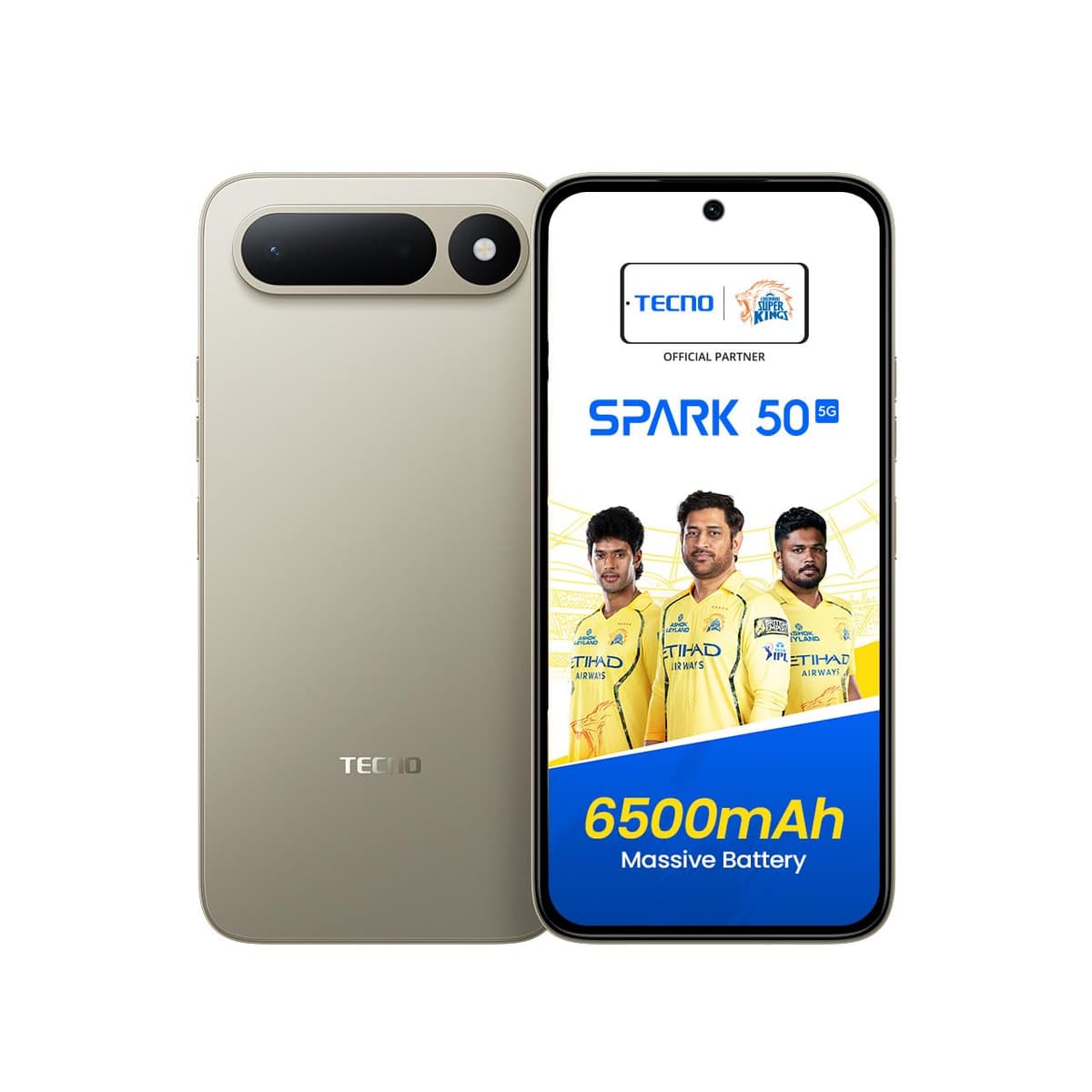 Tecno Spark 50 5G 4GB 128GB Champagne Gold