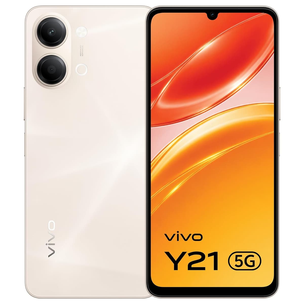 Vivo Y21 5G 128GB Champagne Gold 8GB RAM