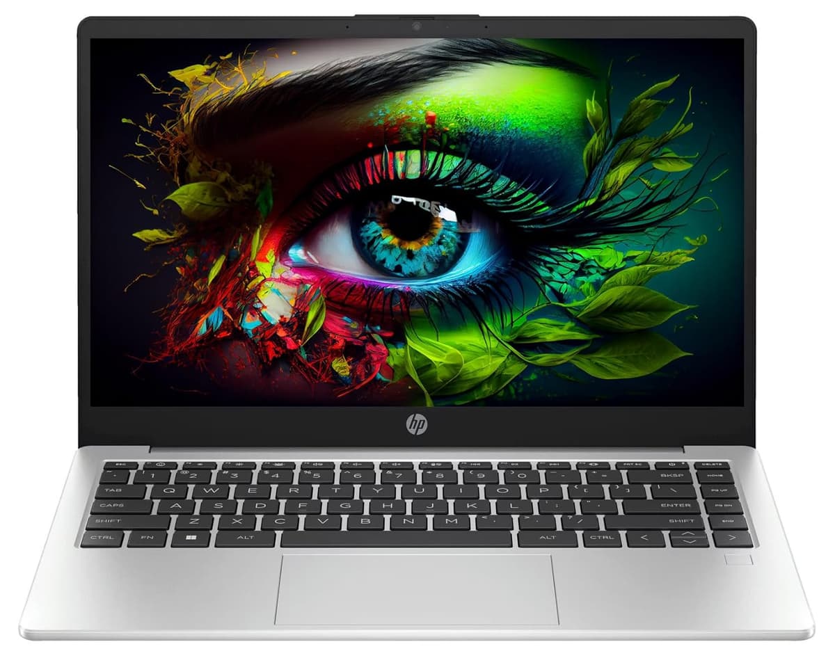 HP Professional 14 (2026), Intel (i5 14th Gen) Core 5 120U - (8 GB/512 GB SSD/Intel Iris Xe Graphics/Windows 11 Pro) Business Laptop/14.0" FHD/Backlit + Fingerprint/Silver/Copilot Key/1.4kg/MS Office
