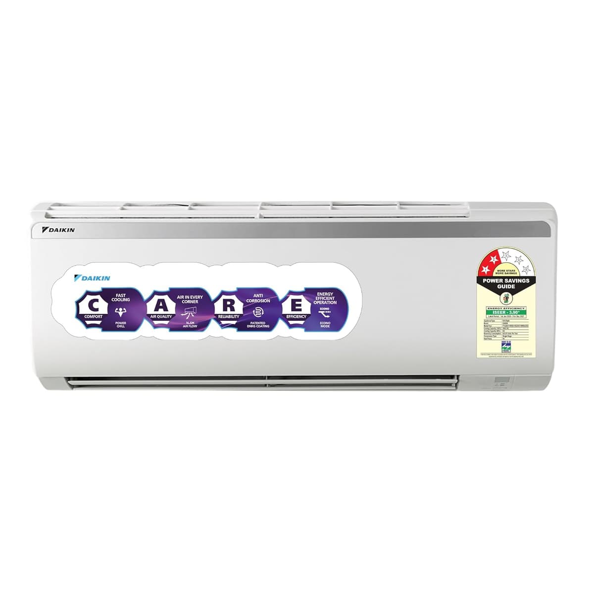 Daikin 1.0 Ton 2 Star, Fixed Speed Split AC (Copper, PM2.5 Filter, FTQ35XV16, White)