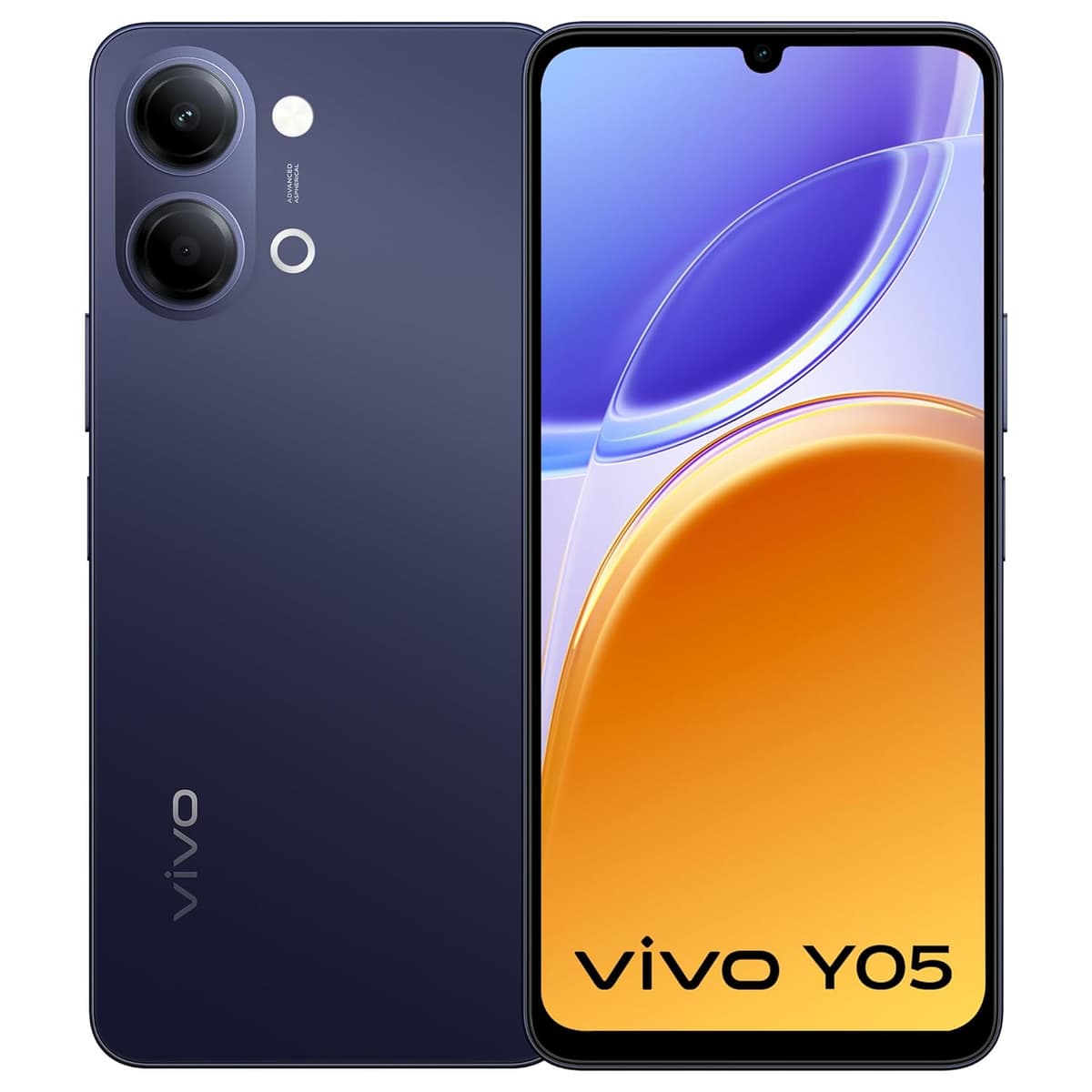 Vivo Y05 Midnight Blue 4GB RAM 64GB Storage