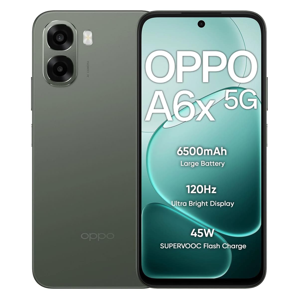 Oppo A6x 5G 128GB Olive Green 4GB RAM