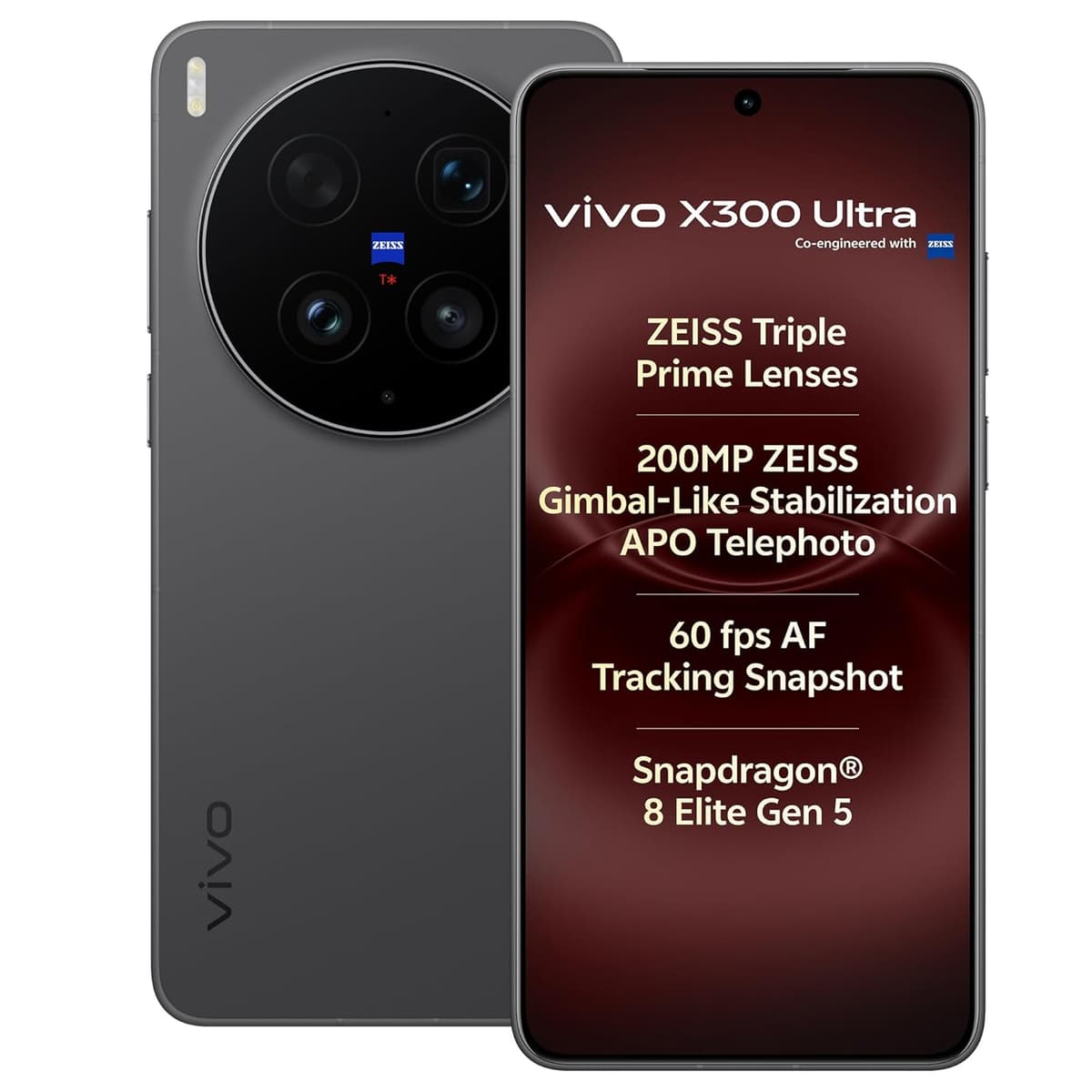 Vivo X300 Ultra 5G 512GB Eclipse Black 16GB RAM