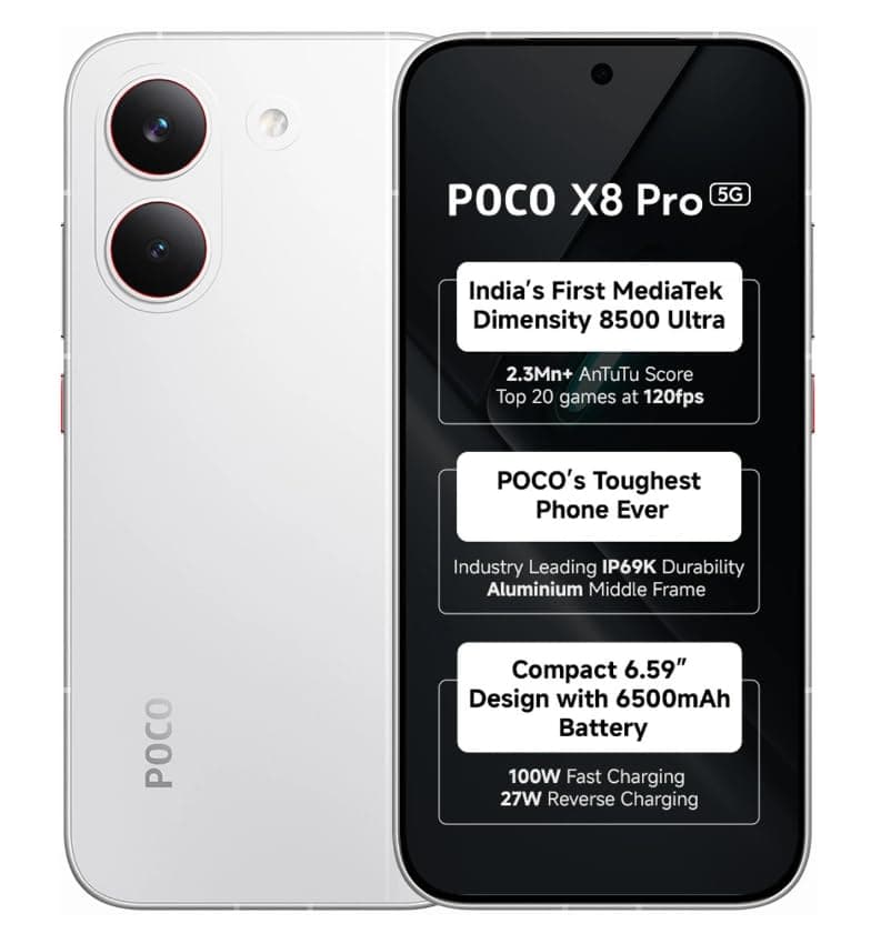 POCO X8 Pro White 12GB 256GB