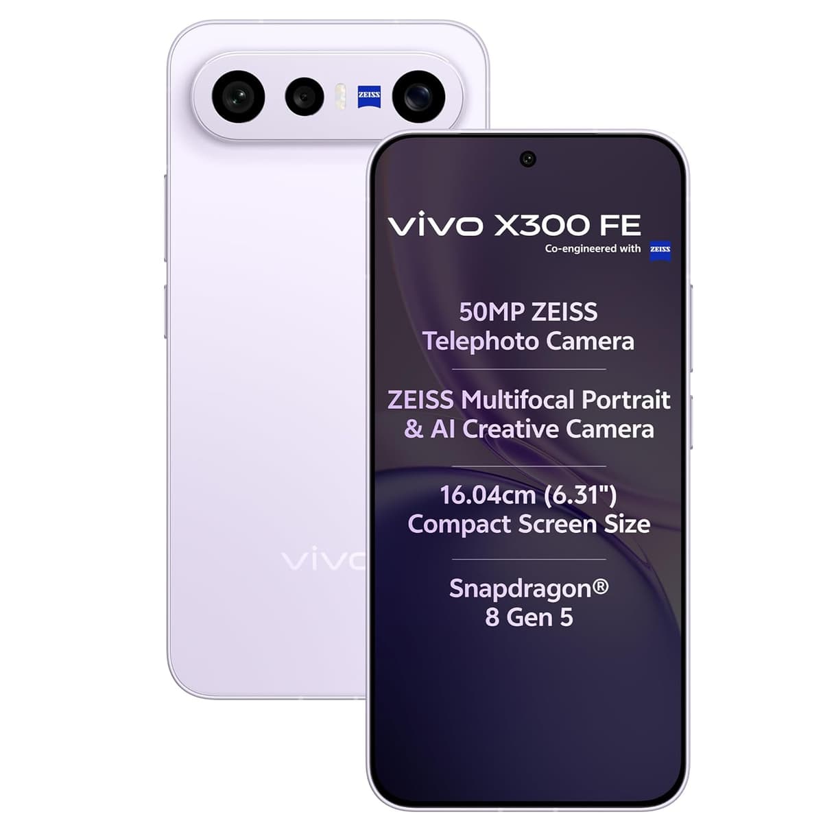 Vivo X300 FE 5G 12GB 512GB Lilac Purple