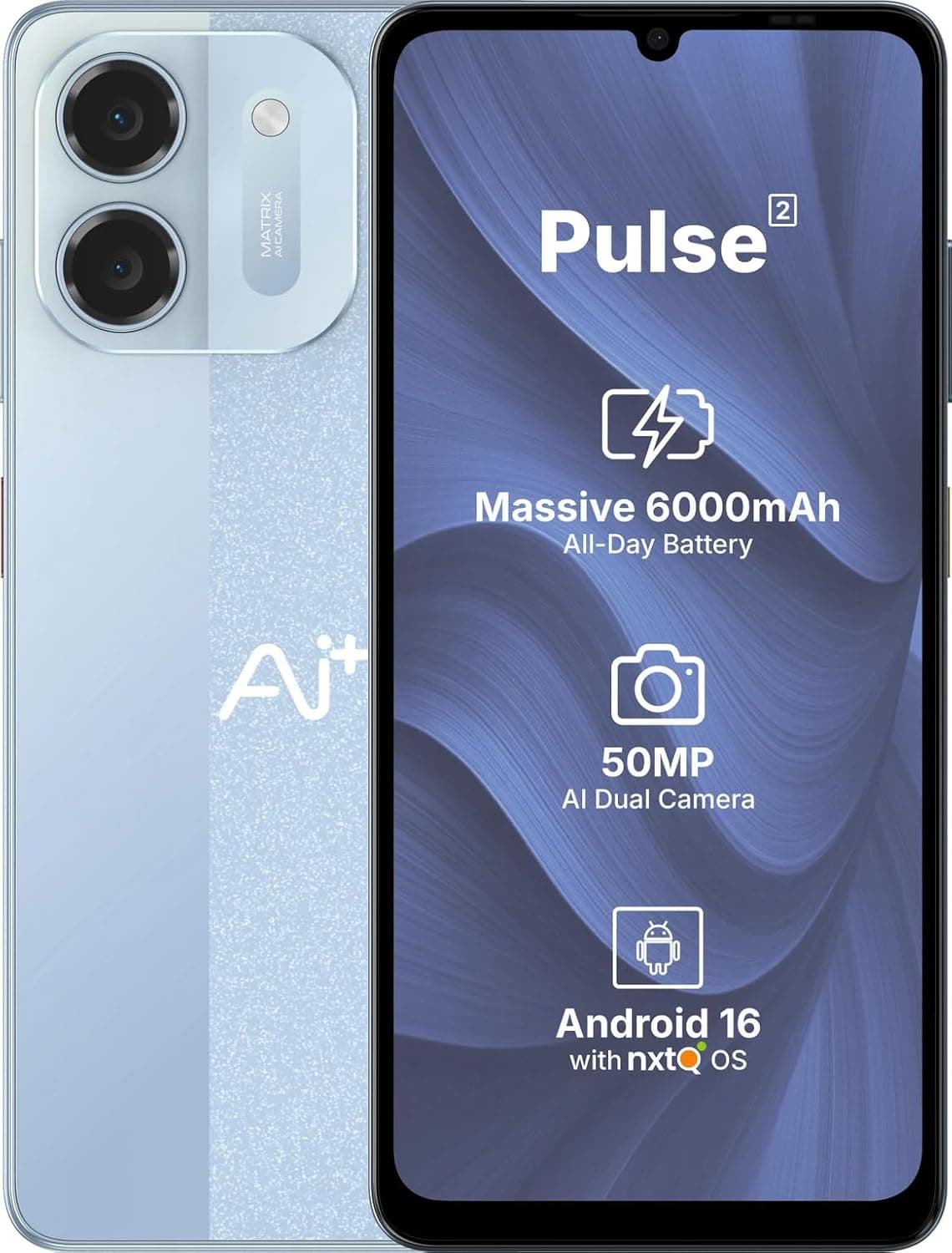 AI+ Pulse 2 4GB 64GB Blue