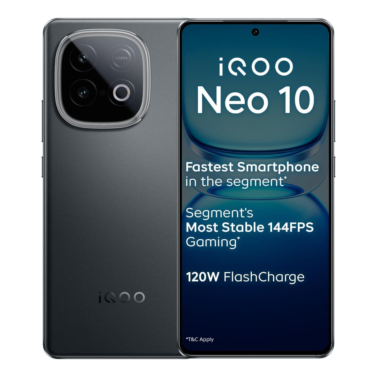 iQOO Neo 10 12GB 256GB Asphalt Black