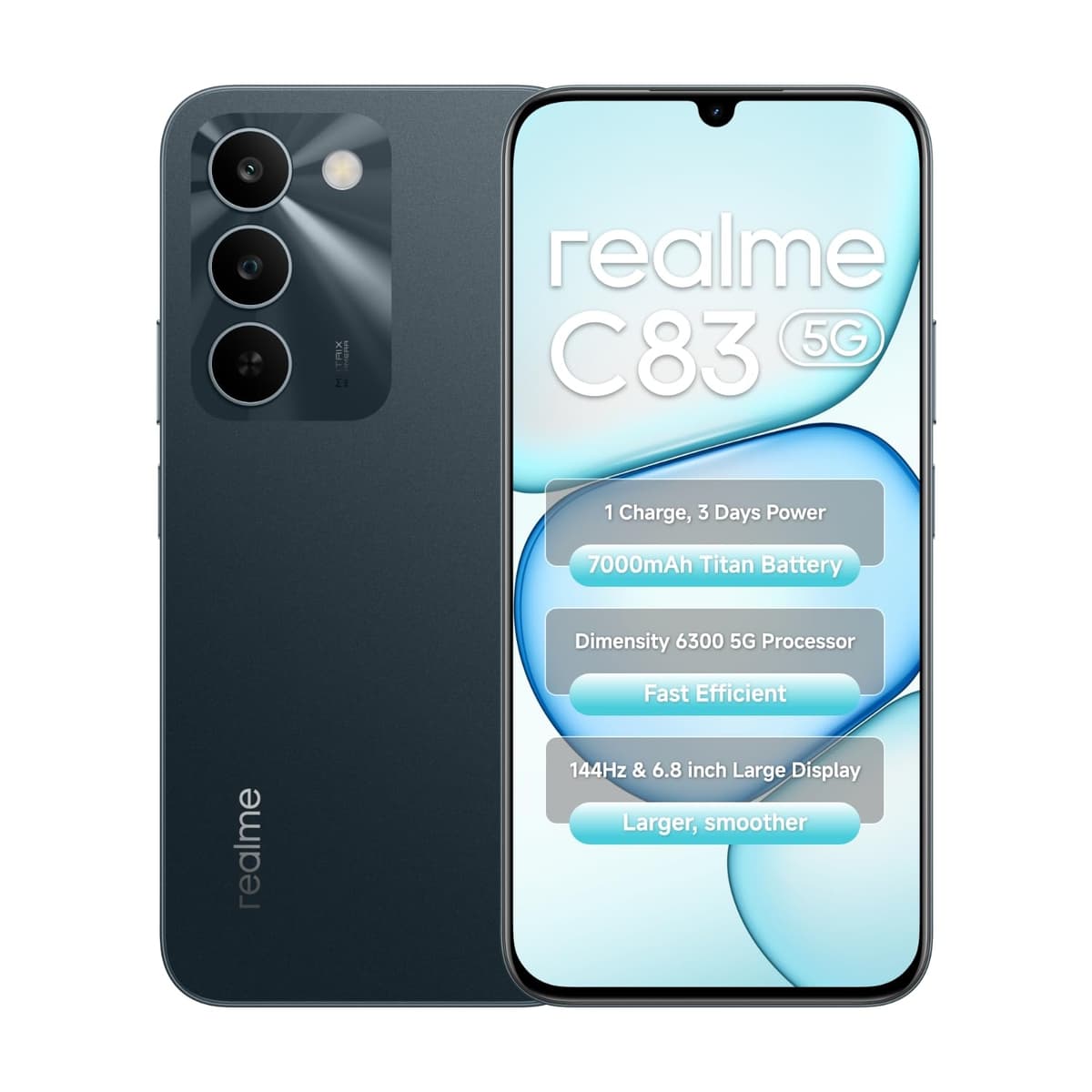 Realme C83 Smartphone 4GB RAM WiFi Green